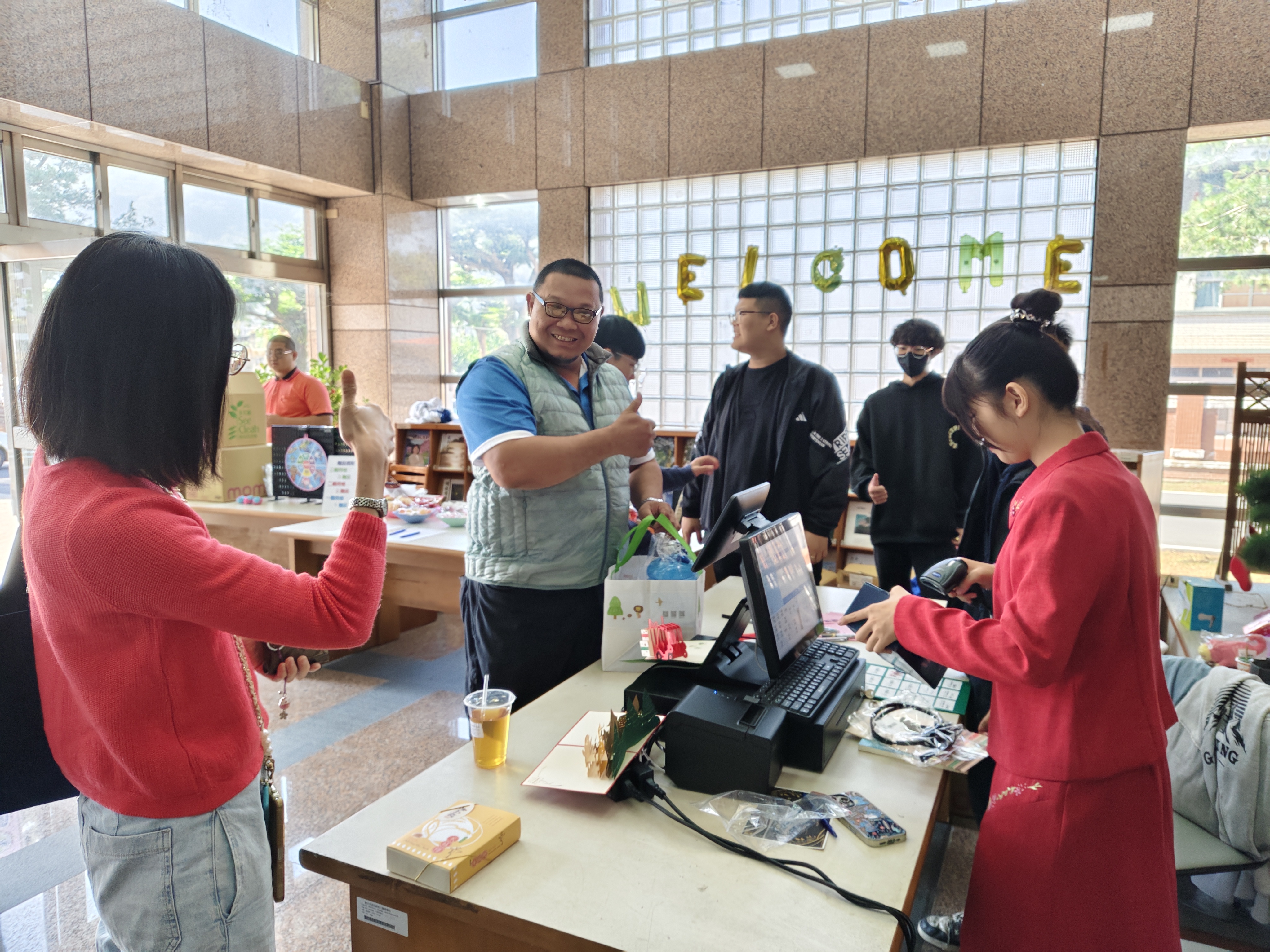 結帳系統運用於義賣活動