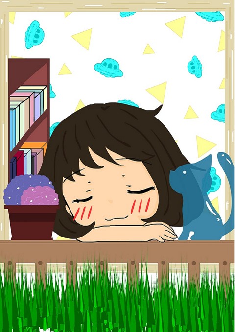 窗中少女 窗中少女